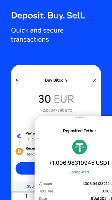Currency.com: Buy BTC & Crypto iPhone screenshot