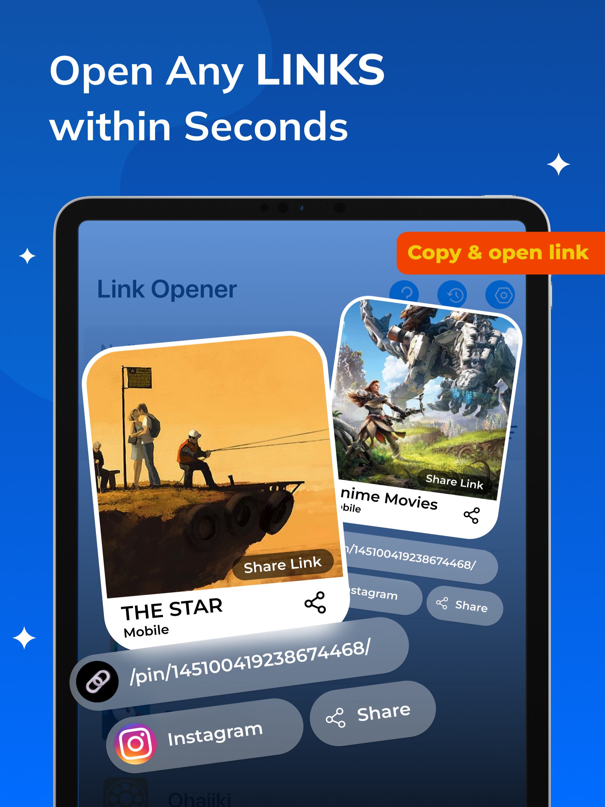 Link Opener: Save All URLs