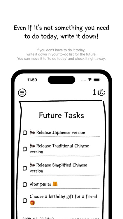 Antodo - Simple todo plan memo