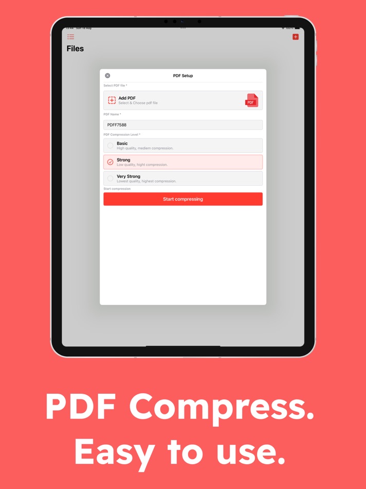 #3. PDF Compress - Size Compressor (iOS) 由: Mohamed Oufqir