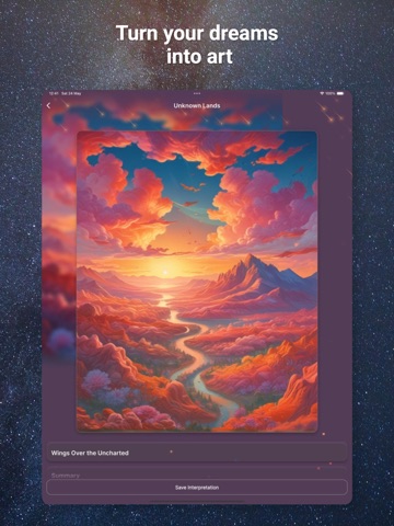 AstroLume: dream meanings iPad screenshot