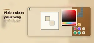 Puzzole: Color Shape Puzzle screenshot 1