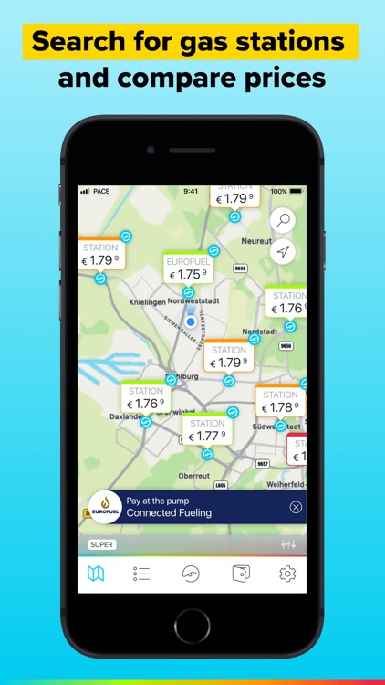PACE Drive: Find & Pay for Gas