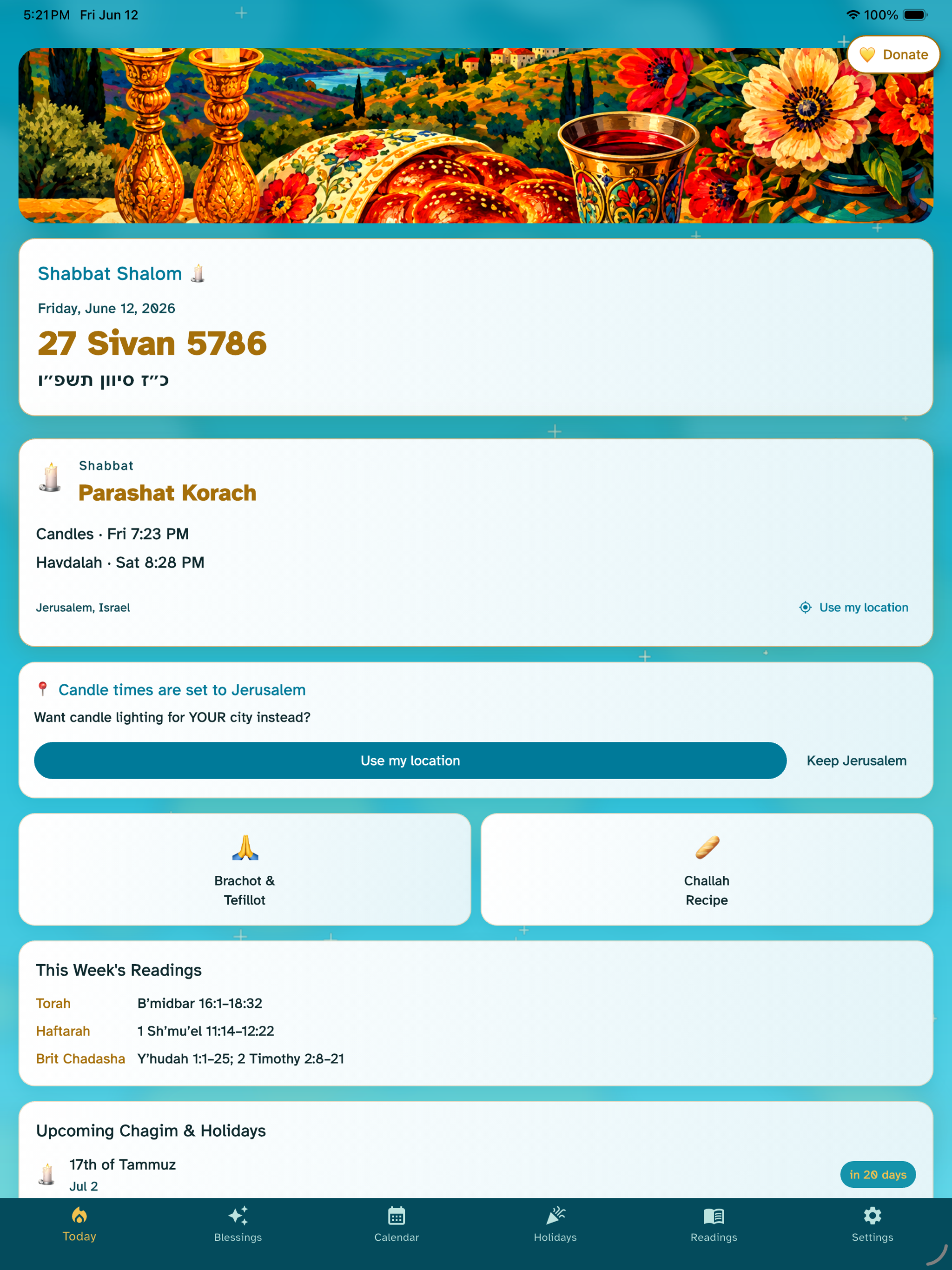 Messianic Jewish Calendar screenshot 10
