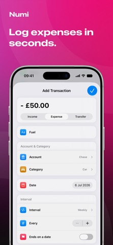 Numi: Budget & Expense Tracker Screenshot 4 of 4