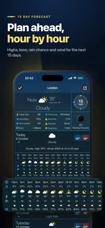 Radar Lluvia & el Tiempo screenshot 4 of 8