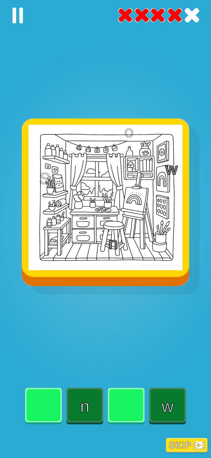 Find the hidden letter