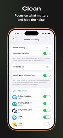 Gram Wallet Screenshot 6 of 6