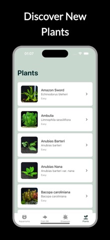 My Hobby Aquarium iPhone screenshot