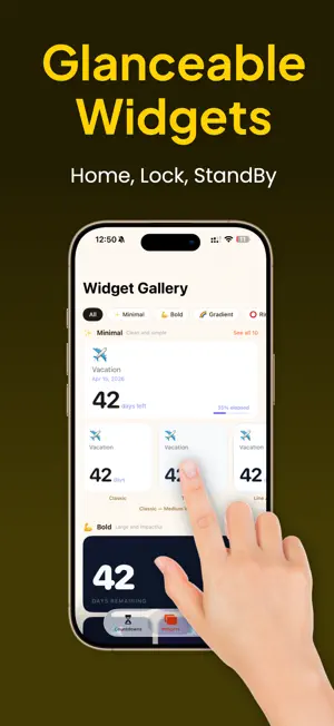 Hourglass: Countdown & Widgets screenshot 3