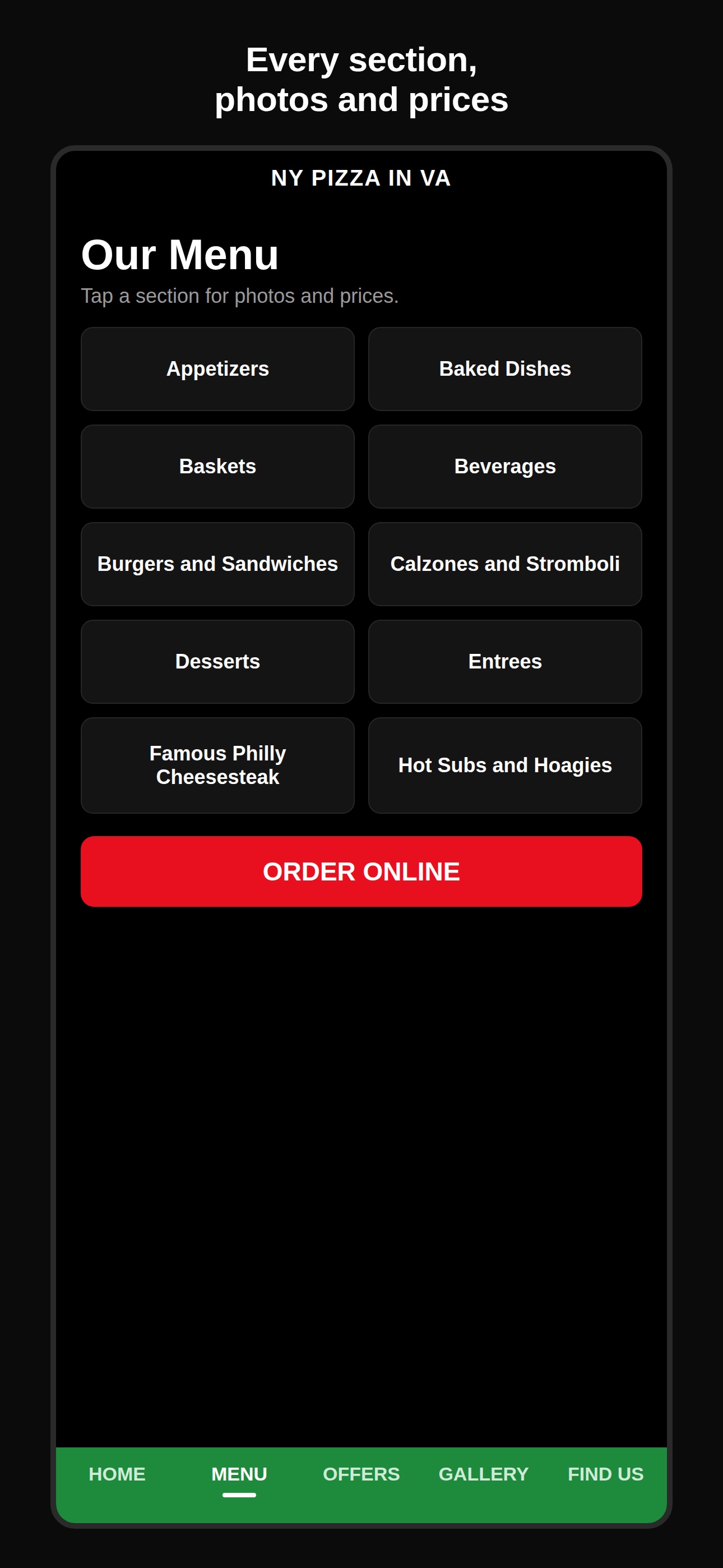 Screenshot 2 of NY PIZZA IN VA