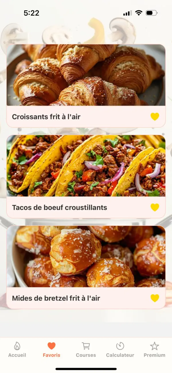 Screenshot #2 pour Actifry Recettes Faciles
