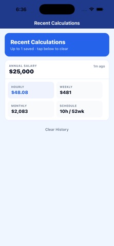 Salary to Hourly: Wage Calc screenshot