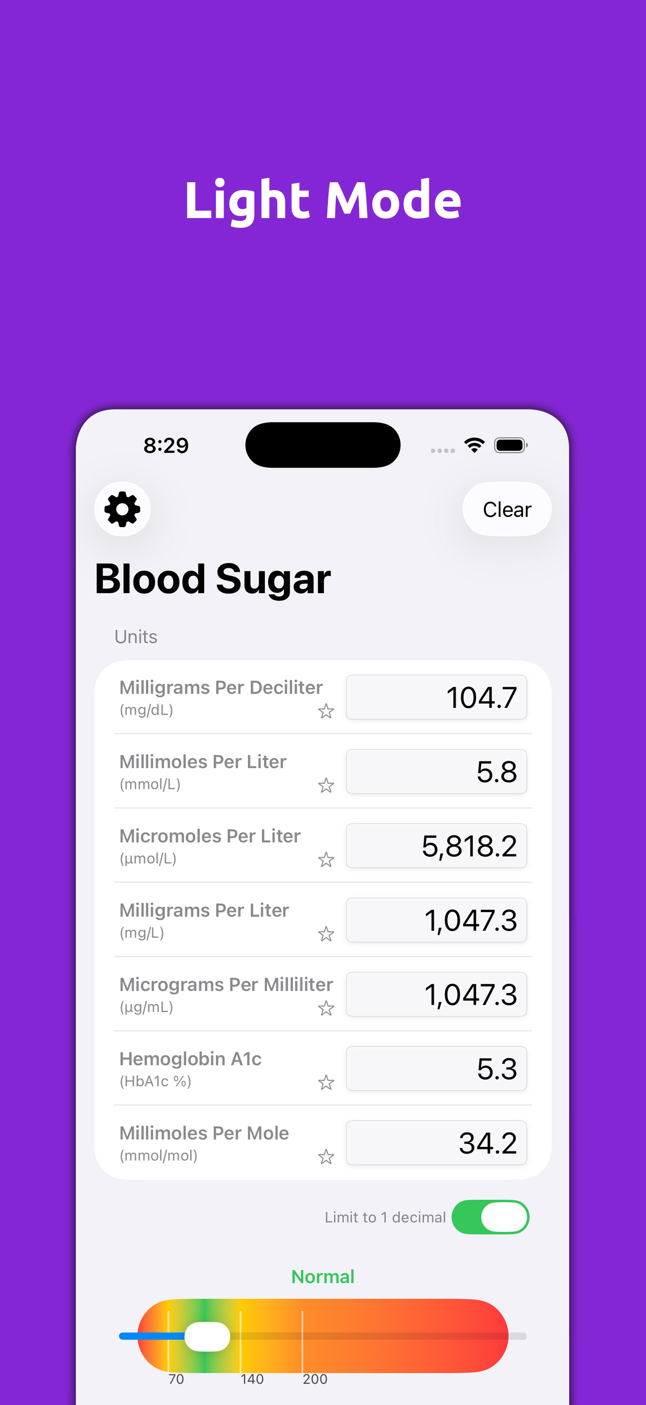 Blood Sugar Converter PRO+ screenshot 4