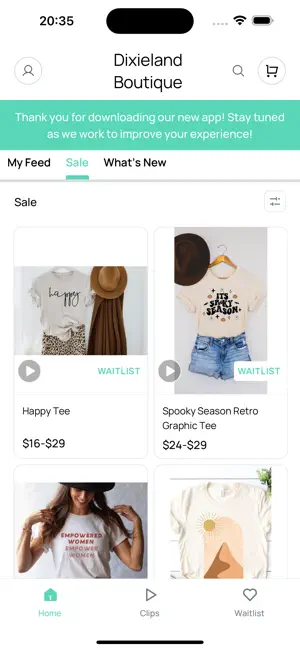 Dixieland Boutique screenshot 1