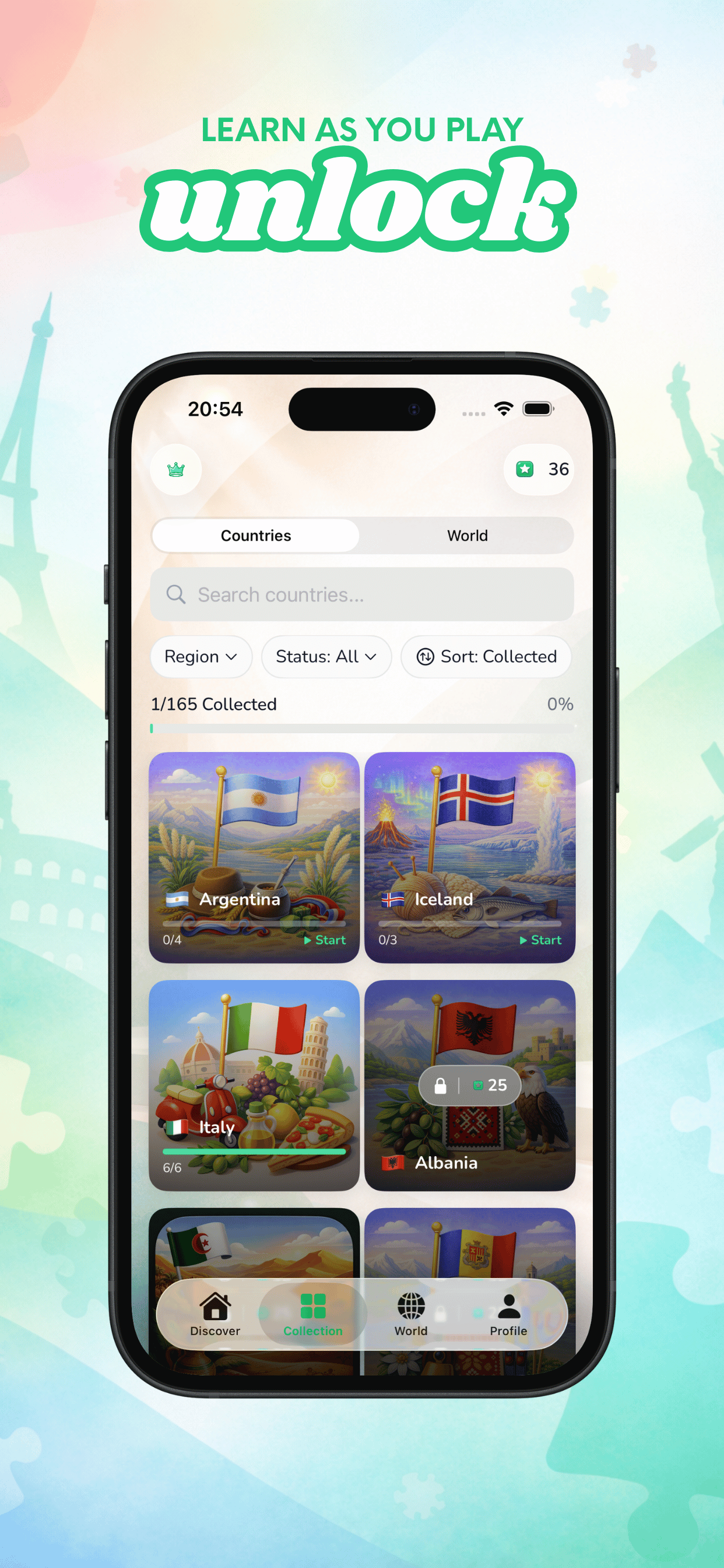 World Puzzle Blocks