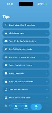 Trickle - Water Meter Tracker iPhone screenshot
