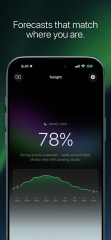 Boreal: Aurora Forecast Screenshot 2 of 5