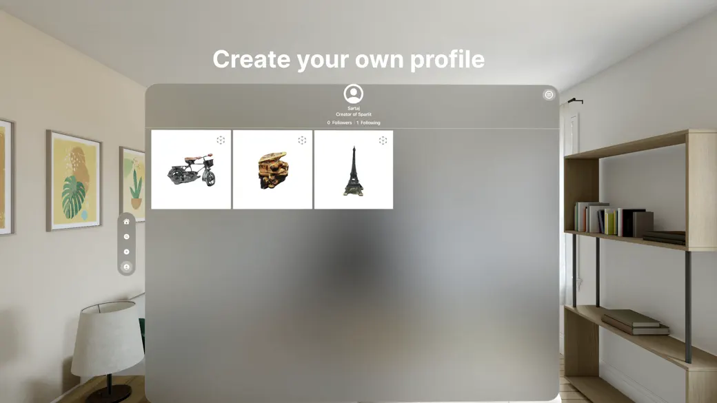 Sparlit: 3D Social Media screenshot 5