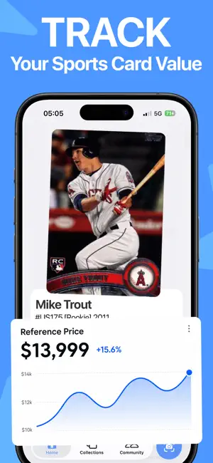 Sports Card Scanner: CardScout screenshot 1