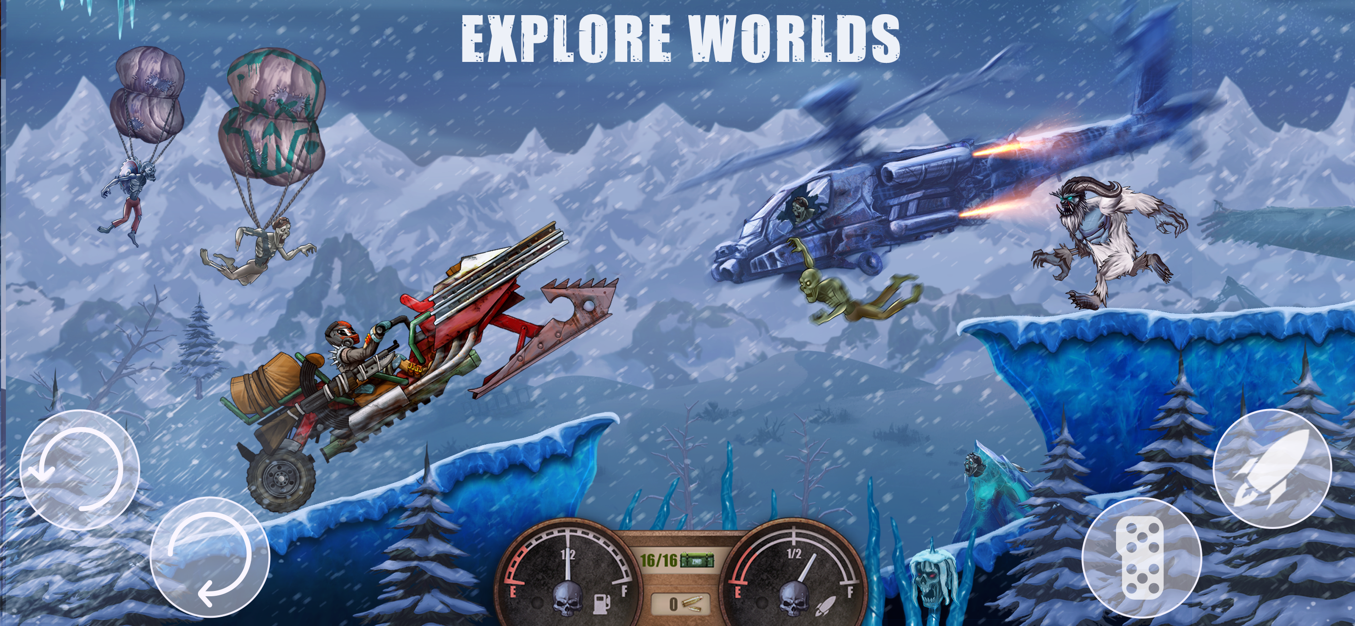 Dead Hill Racing: Zombie Climb screenshot 4