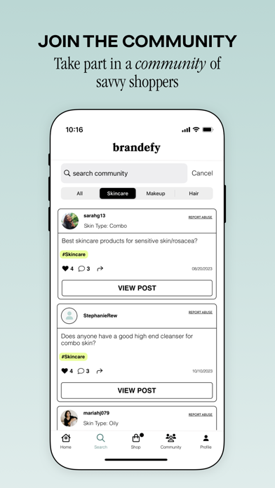 Brandefy: Affordable Beauty Screenshot