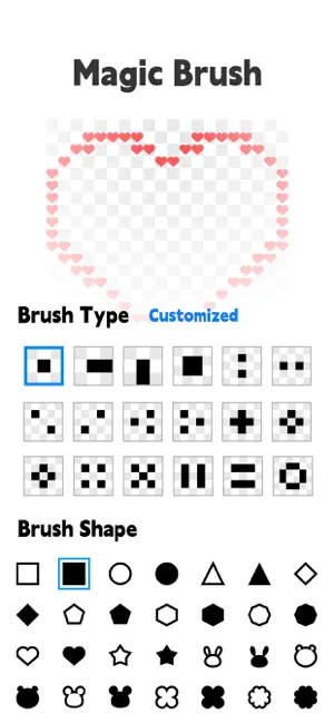 Pixelcos : Pixel Art Editor screenshot 4