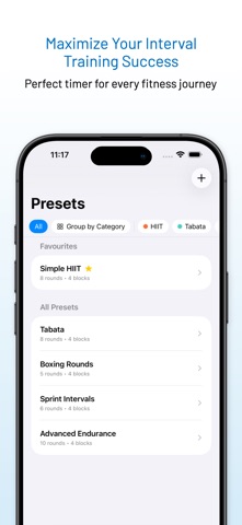 Interval Timer for Fitness screenshot