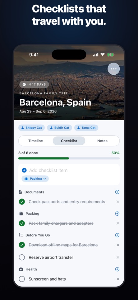 DepartBuddy: Travel Organizer screenshot 7