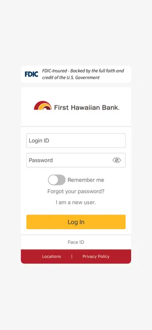 FHB Commercial Online Hawaii screenshot 1