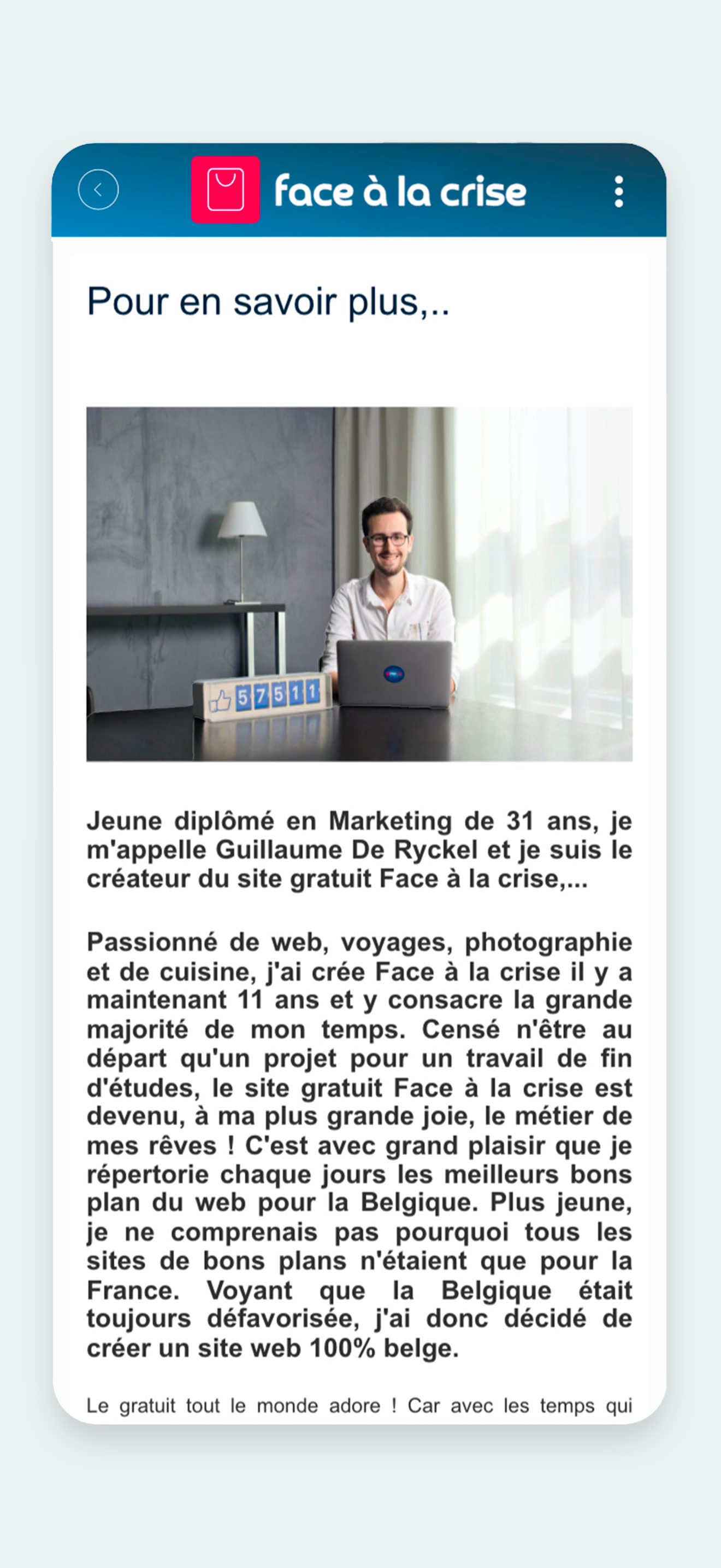 Face à la crise