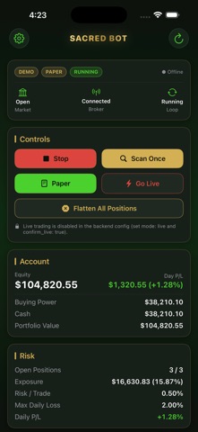 Sacred Bot Screenshot 1 of 5