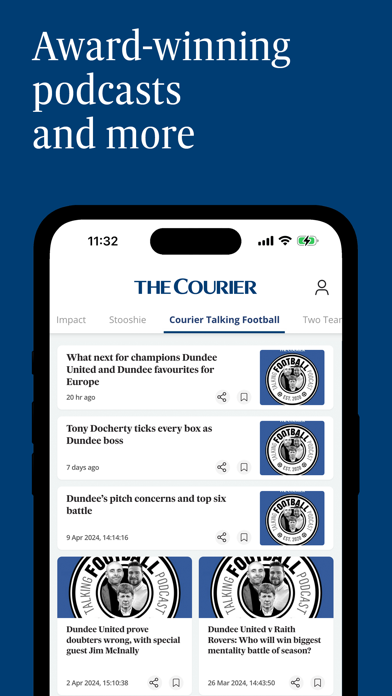 The Courier - Dundee News Screenshot
