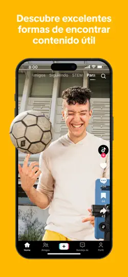 Captura de pantalla de TikTok Pro en iPhone 3