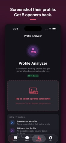Pickup Bud: AI Rizz & Reply Screenshot 2 of 6