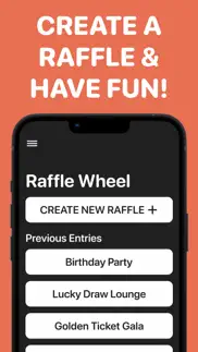 raffle name iphone screenshot 3