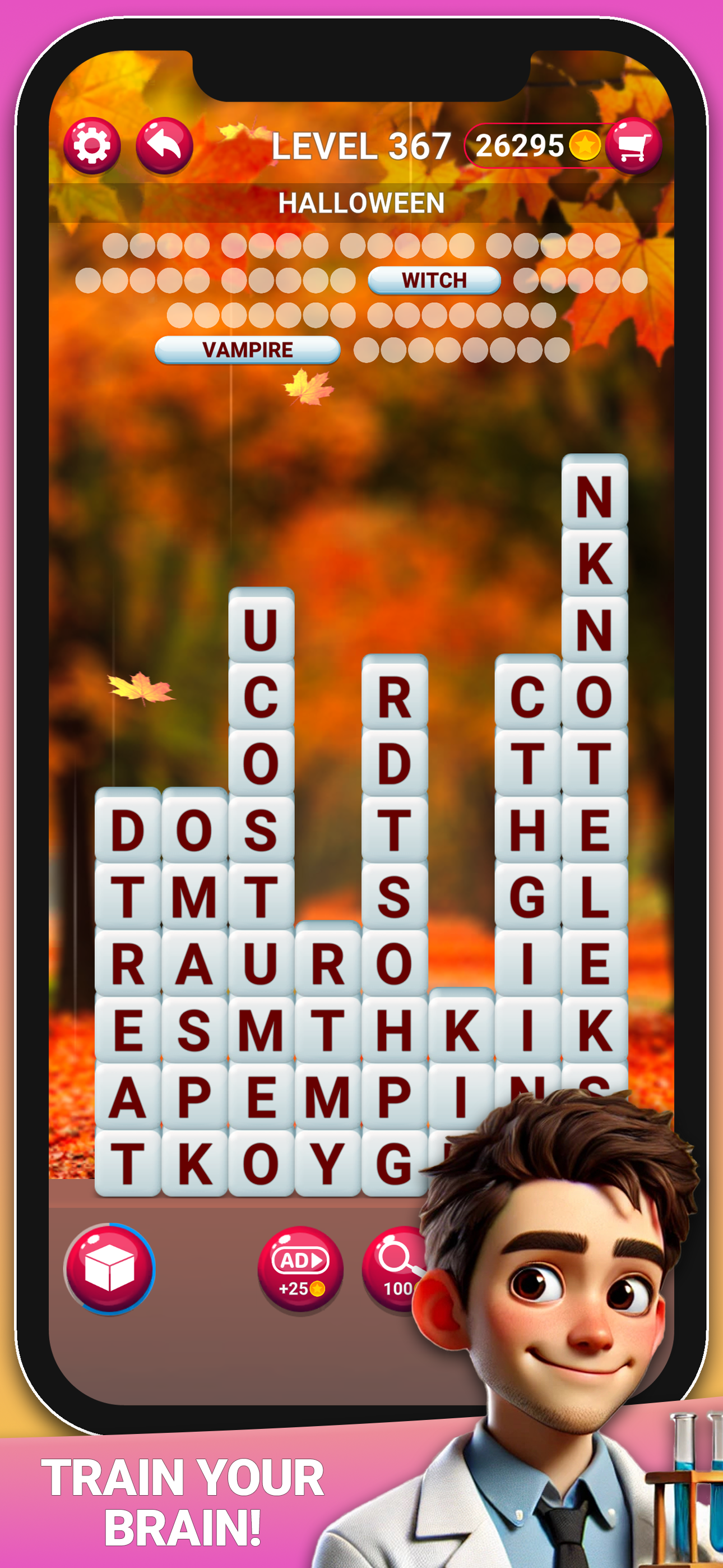 Word Search: Blocks Puzzle