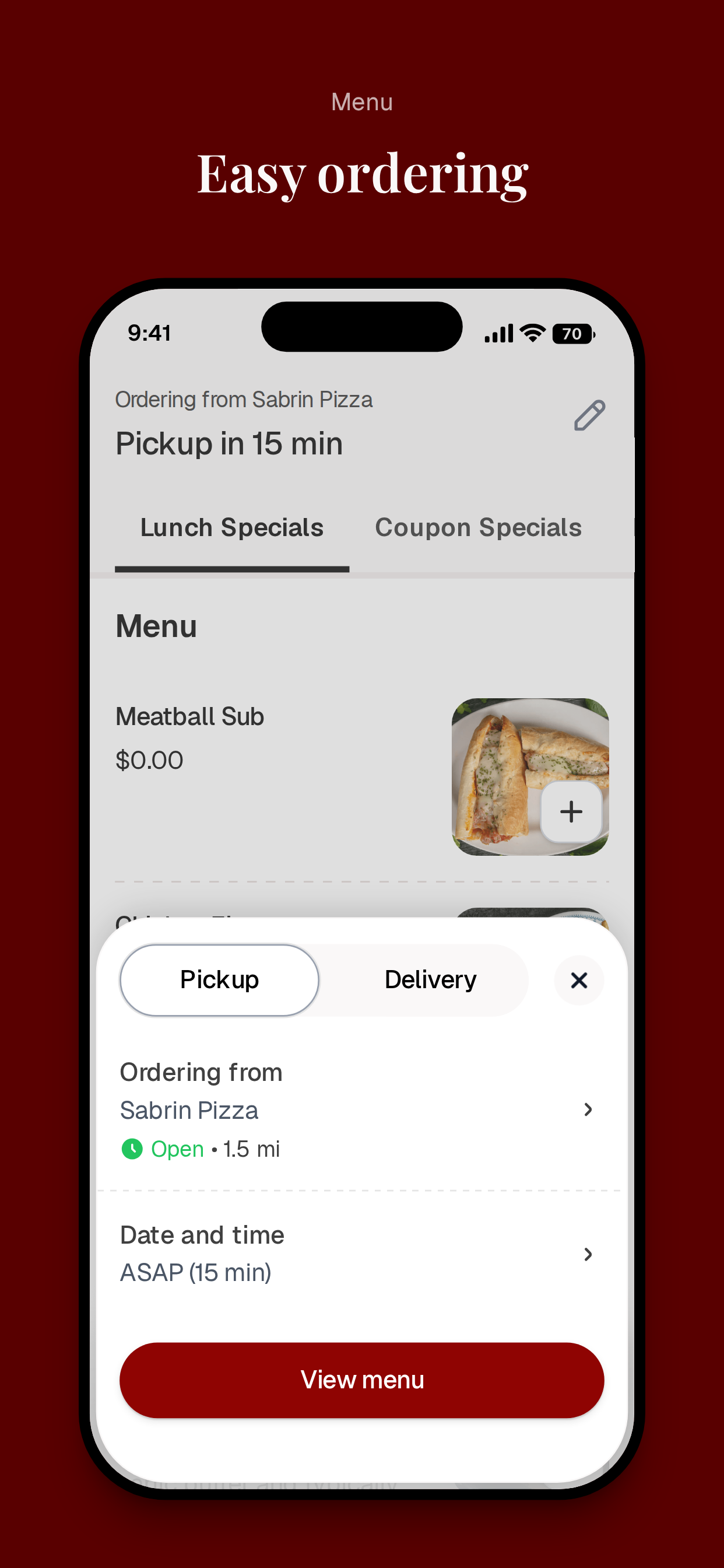Sabrin Pizza screenshot 3