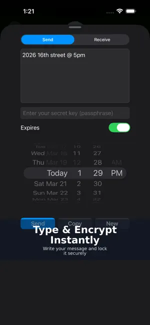 Cryptic Send screenshot 3