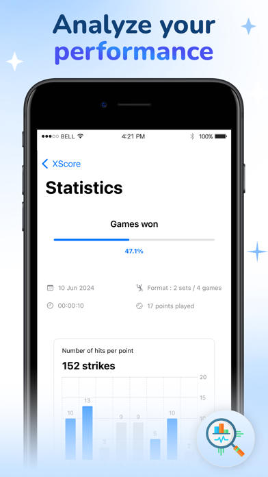 XPadel Score Screenshot