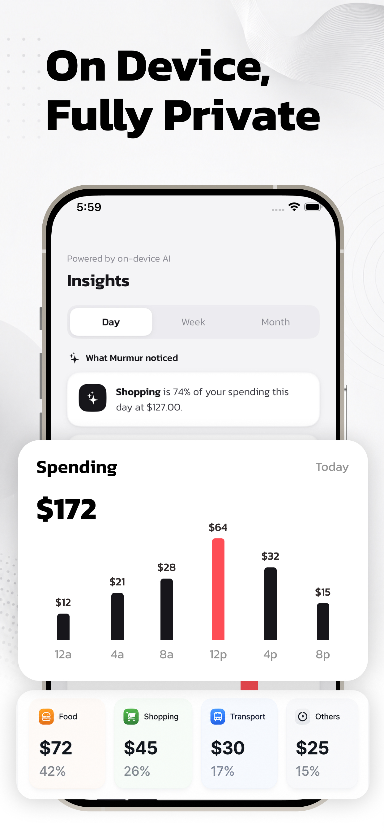 Voice Expense Tracker - Murmur screenshot 5