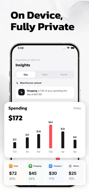 Voice Expense Tracker - Murmur screenshot 4