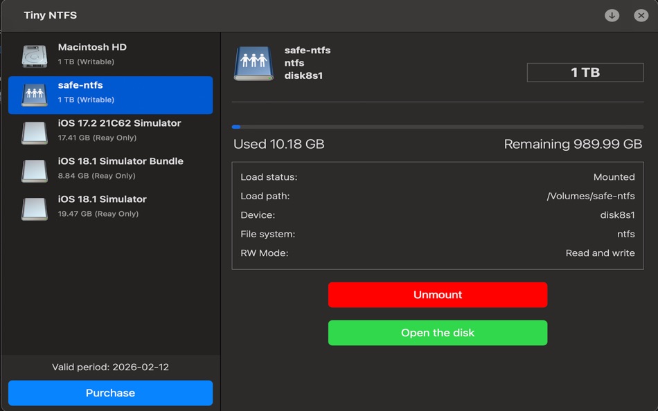 #1. Tiny NTFS (macOS) Av: 晨 王