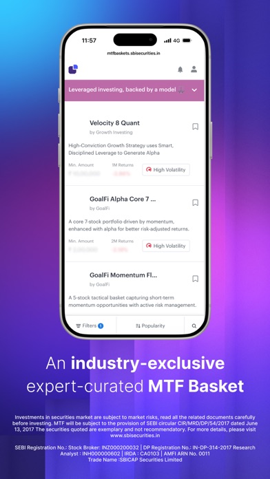 SBI Securities: Stocks & IPO iPhone screenshot