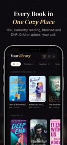 Yuuna: Bookshelf Book Tracker screenshot