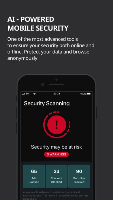 AI Security: Breach Defender iPhone screenshot 1 - Utilities app