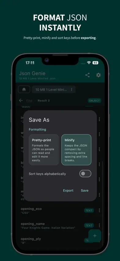 Json Genie: JSON Editor/Viewer screenshot 5
