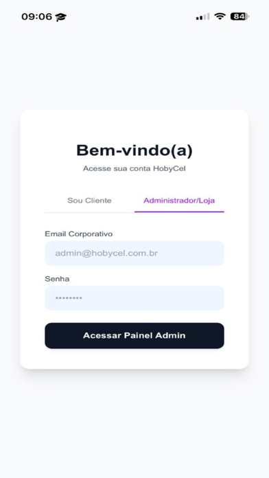 HobyCel App screenshot