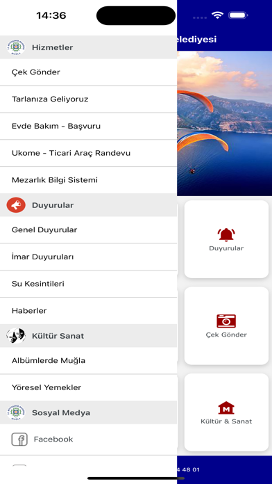 Muğla Büyükşehir Belediyesi Screenshot