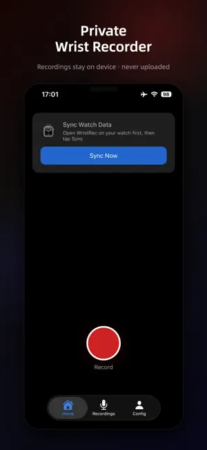 WristRec screenshot 1